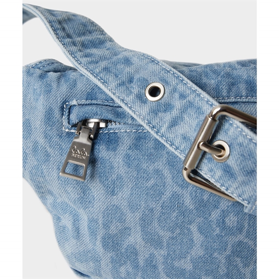 Lala Berlin Becca Bæltetaske, Washed Blue Leo 